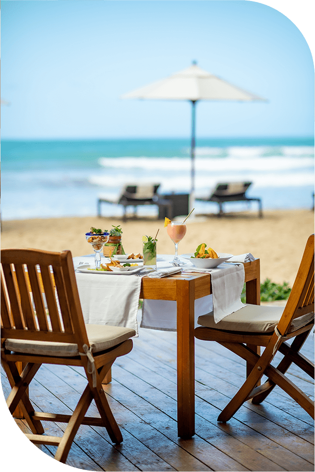 Cuisine on beach