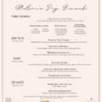 Mother's Day Menu